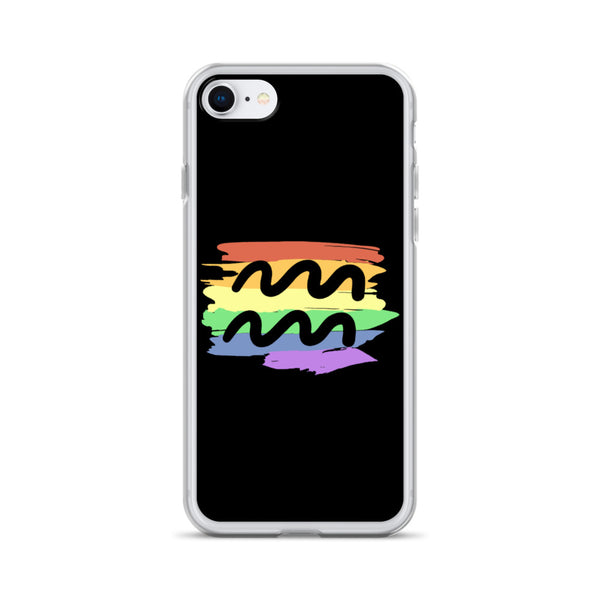 Aquarius Zodiac iPhone Case - iPhone SE | Polycute LGBTQ+ & Polyamory Gifts