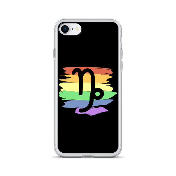 Capricorn Zodiac iPhone Case - iPhone SE | Polycute LGBTQ+ & Polyamory Gifts
