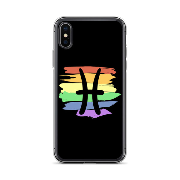 Pisces Zodiac iPhone Case - iPhone X/XS | Polycute LGBTQ+ & Polyamory Gifts