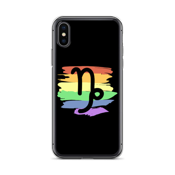 Capricorn Zodiac iPhone Case - iPhone X/XS | Polycute LGBTQ+ & Polyamory Gifts