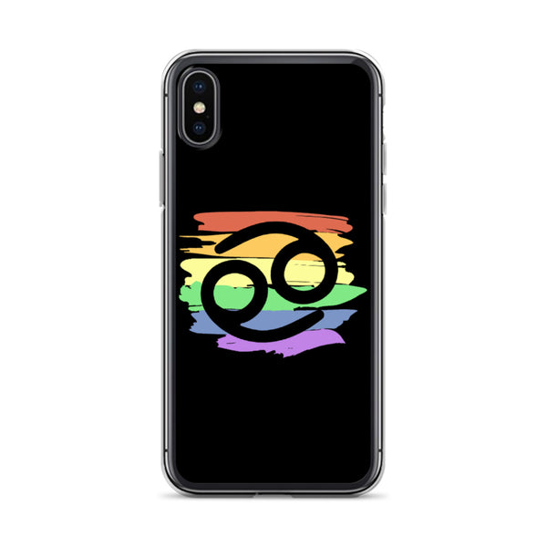 Cancer Zodiac iPhone Case - iPhone X/XS | Polycute LGBTQ+ & Polyamory Gifts