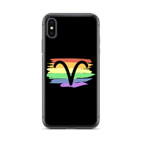 Aries Zodiac iPhone Case - iPhone X/XS | Polycute LGBTQ+ & Polyamory Gifts