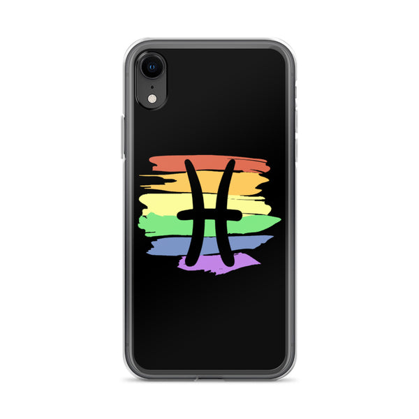 Pisces Zodiac iPhone Case - iPhone XR | Polycute LGBTQ+ & Polyamory Gifts