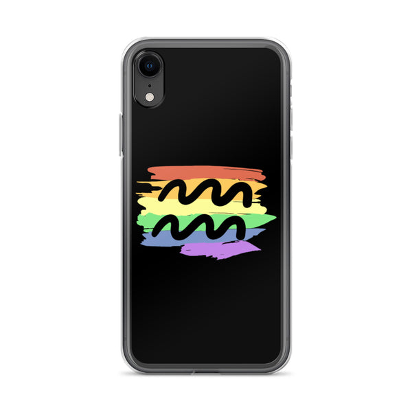 Aquarius Zodiac iPhone Case - iPhone XR | Polycute LGBTQ+ & Polyamory Gifts