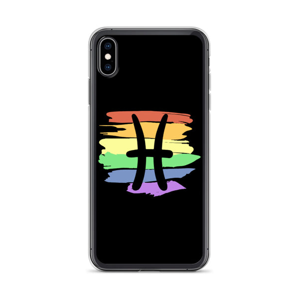 Pisces Zodiac iPhone Case - iPhone XS Max | Polycute LGBTQ+ & Polyamory Gifts
