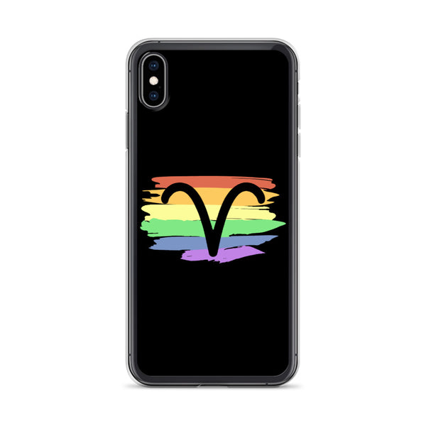 Aries Zodiac iPhone Case - iPhone XS Max | Polycute LGBTQ+ & Polyamory Gifts