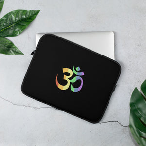 Pride Om Laptop Sleeve | Polycute LGBTQ+ & Polycute Gifts