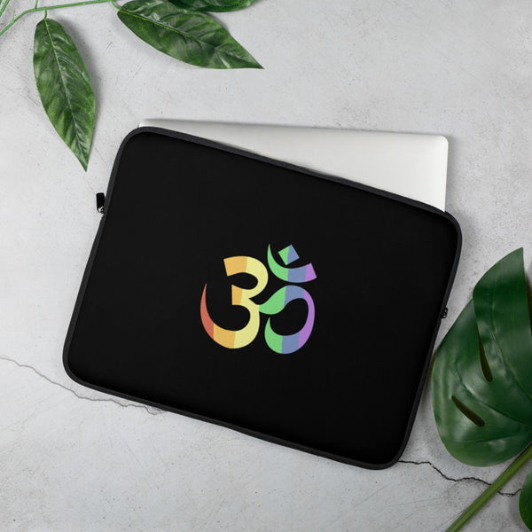 Pride Om Laptop Sleeve | Polycute LGBTQ+ & Polycute Gifts