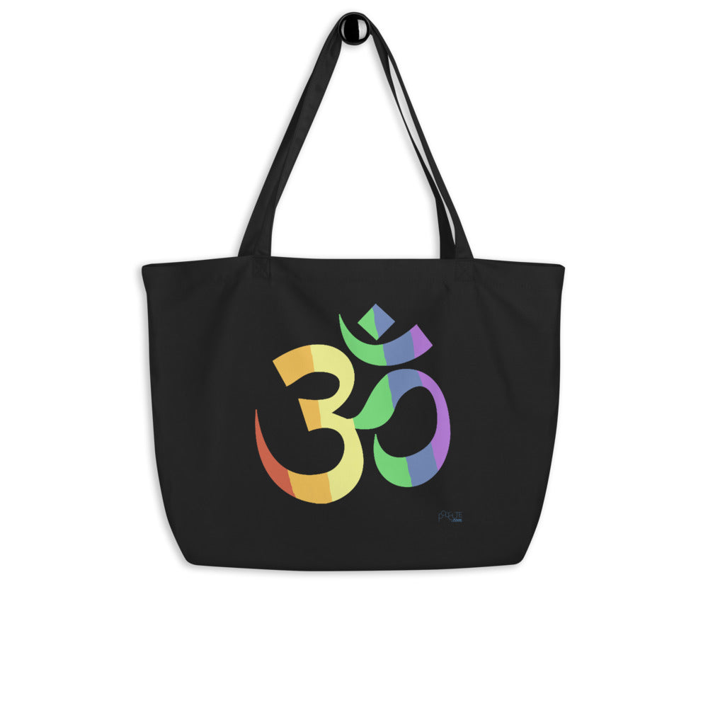 Om Pride Large Yoga Tote | Polycute Gift Shop