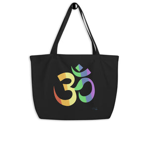 Om Pride Large Yoga Tote | Polycute Gift Shop