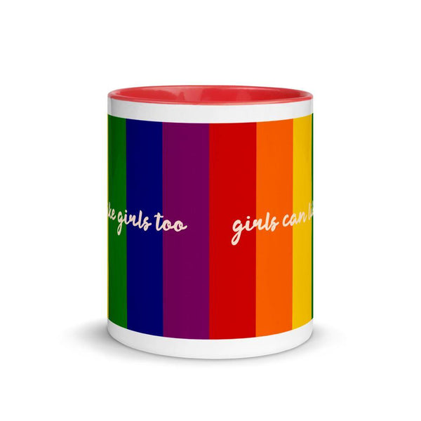 Girls Like Girls Mug | LGBTQ and Polyamory Gifts | Polycute Gift Shop