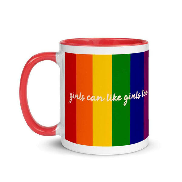 Girls Like Girls Mug | LGBTQ and Polyamory Gifts | Polycute Gift Shop