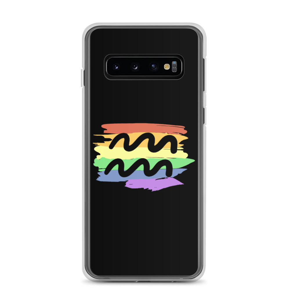Aquarius Zodiac Samsung Case - Samsung Galaxy S10 | Polycute LGBTQ+ & Polyamory Gifts