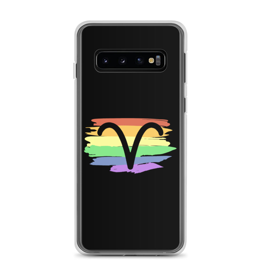 Aries Zodiac Samsung Case - Samsung Galaxy S10 | Polycute LGBTQ+ & Polyamory Gifts