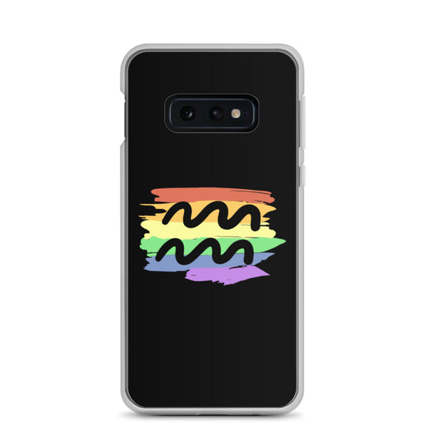 Aquarius Zodiac Samsung Case - Samsung Galaxy S10e | Polycute LGBTQ+ & Polyamory Gifts