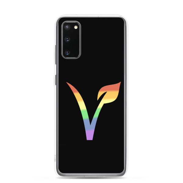 Vegan Pride Samsung Case - Samsung Galaxy S20 | Polycute LGBTQ+ & Polyamory Gifts