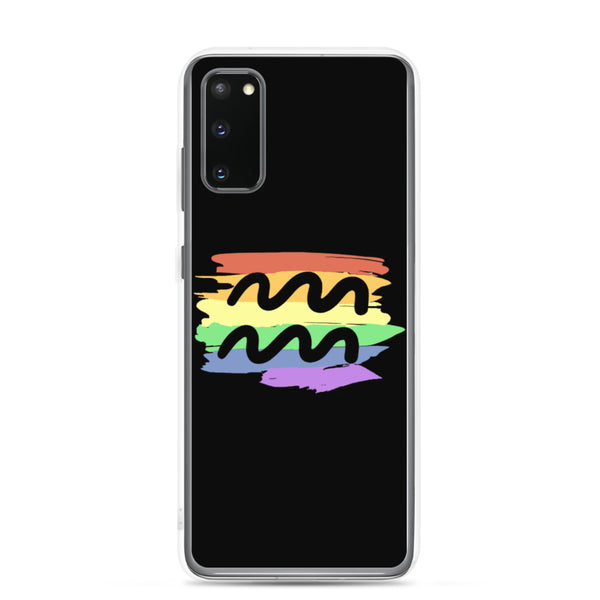 Aquarius Zodiac Samsung Case - Samsung Galaxy S20 | Polycute LGBTQ+ & Polyamory Gifts