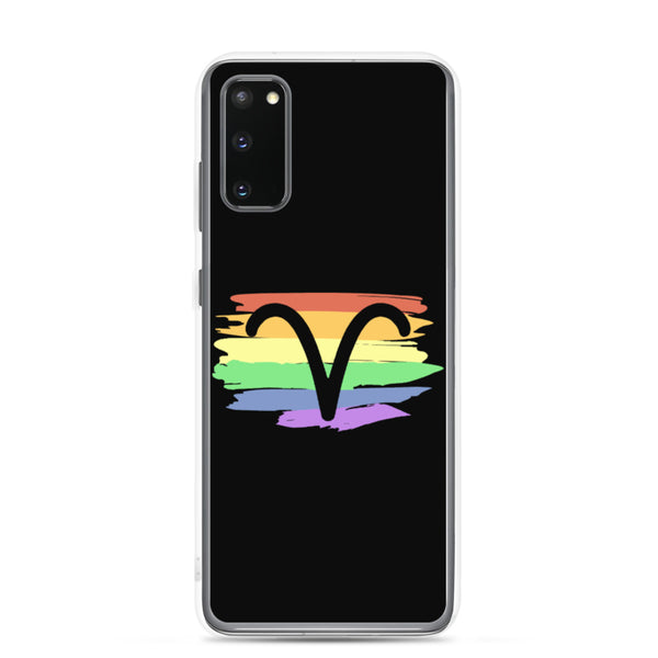 Aries Zodiac Samsung Case - Samsung Galaxy S20 | Polycute LGBTQ+ & Polyamory Gifts