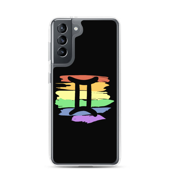 Gemini Zodiac Samsung Case - Samsung Galaxy S21 | Polycute LGBTQ+ & Polyamory Gifts