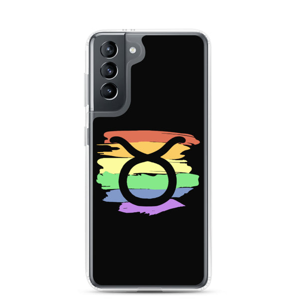Taurus Zodiac Samsung Case - Samsung Galaxy S21 | Polycute LGBTQ+ & Polyamory Gifts