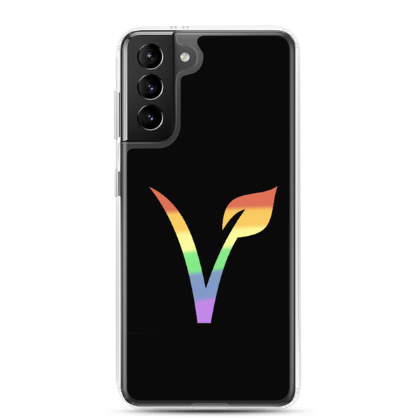 Vegan Pride Samsung Case - Samsung Galaxy S21 Plus | Polycute LGBTQ+ & Polyamory Gifts