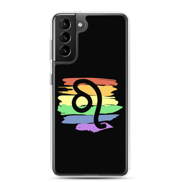 Leo Zodiac Samsung Case - Samsung Galaxy S21 Plus | Polycute LGBTQ+ & Polyamory Gifts