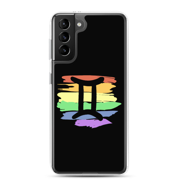 Gemini Zodiac Samsung Case - Samsung Galaxy S21 Plus | Polycute LGBTQ+ & Polyamory Gifts