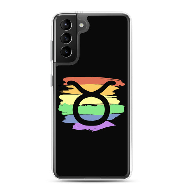 Taurus Zodiac Samsung Case - Samsung Galaxy S21 Plus | Polycute LGBTQ+ & Polyamory Gifts
