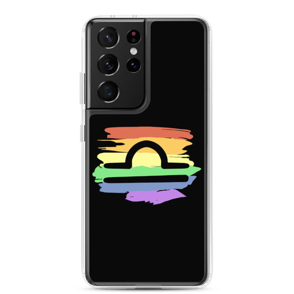 Libra ZodiacSamsung Case - Samsung Galaxy S21 Ultra | Polycute LGBTQ+ & Polyamory Gifts