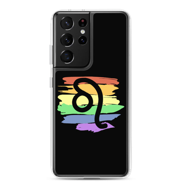 Leo Zodiac Samsung Case - Samsung Galaxy S21 Ultra | Polycute LGBTQ+ & Polyamory Gifts