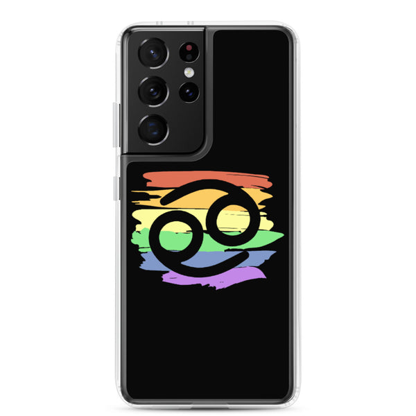 Cancer Zodiac Samsung Case - Samsung Galaxy S21 Ultra | Polycute LGBTQ+ & Polyamory Gifts