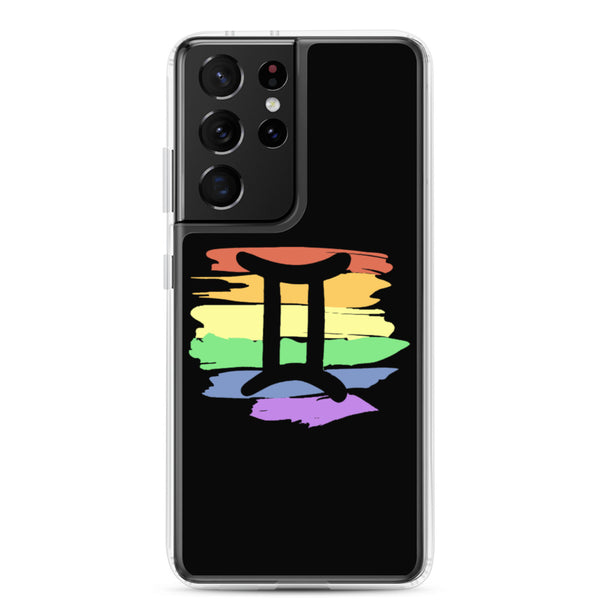 Gemini Zodiac Samsung Case - Samsung Galaxy S21 Ultra | Polycute LGBTQ+ & Polyamory Gifts