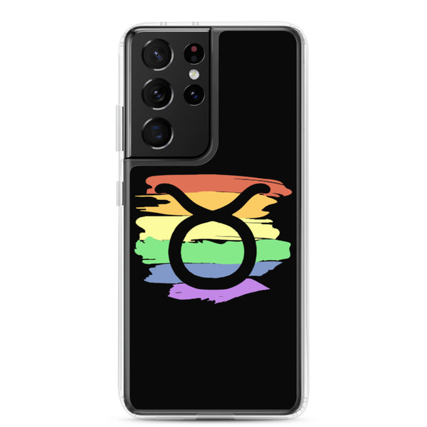 Taurus Zodiac Samsung Case - Samsung Galaxy S21 Ultra | Polycute LGBTQ+ & Polyamory Gifts