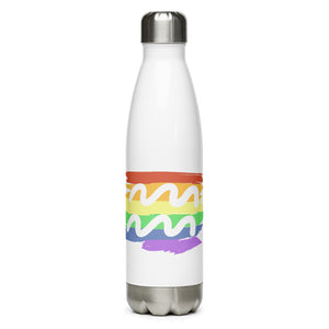 Aquarius Zodiac Water Bottle | Polycute LGBTQ+ & Polyamory Gifts