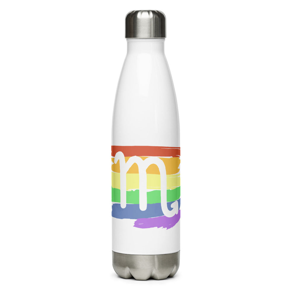 Scorpio Zodiac Water Bottle | Polycute LGBTQ+ & Polyamory Gifts