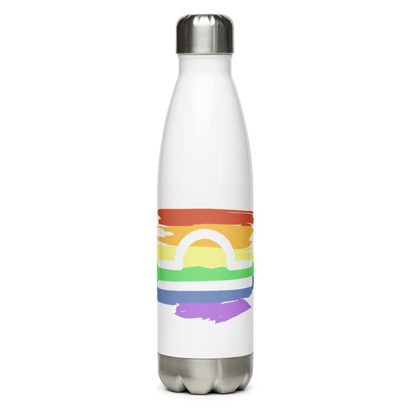 Libra Zodiac Water Bottle | Polycute LGBTQ+ & Polyamory Gifts