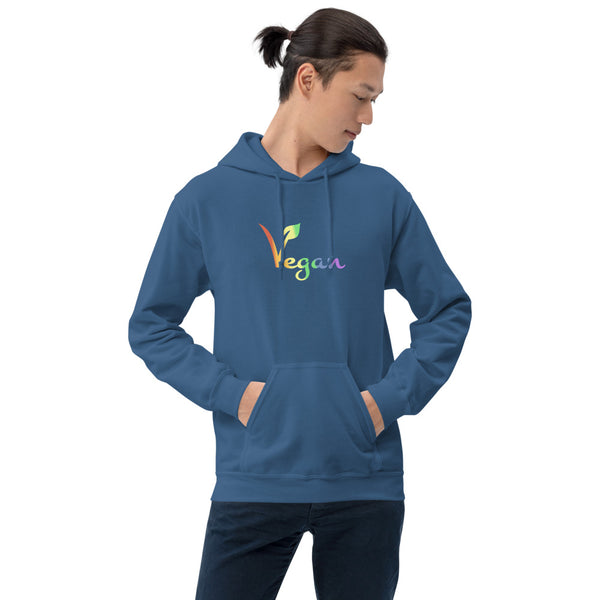Vegan Pride Hoodie | Polycute LGBTQ+ and Polyamory Gifts