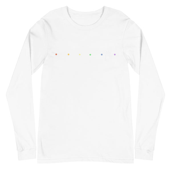 Queer Friends Gay Pride Shirt, White | Polycute Gift Shop