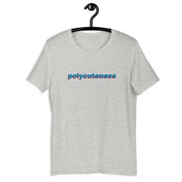 Polycuteness Tee Athletic Heather | Polycute Gift Shop