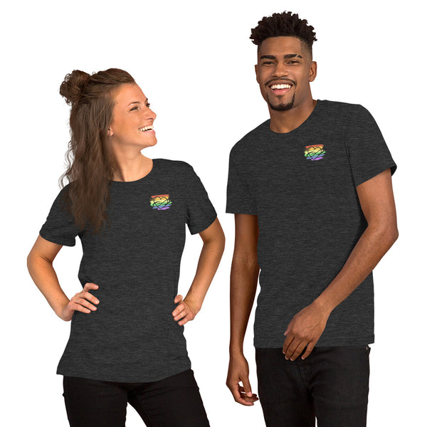 Lowkey Polycute Tee Dark Grey Heather | Polycute Gift Shop
