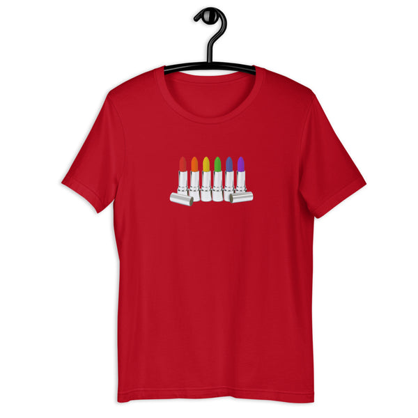 Lipstick Lesbian Tee Red | Polycute Gift Shop