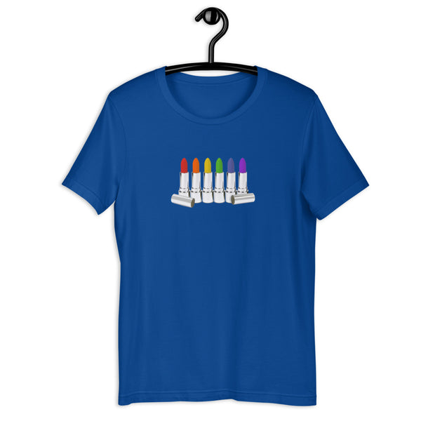 Lipstick Lesbian Tee True Royal | Polycute Gift Shop