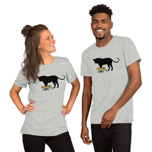 Proud Parent Tee, Leopard-Athletic Heather | Not everyone is a mama bear or papa bear | Polycute Gift Shop