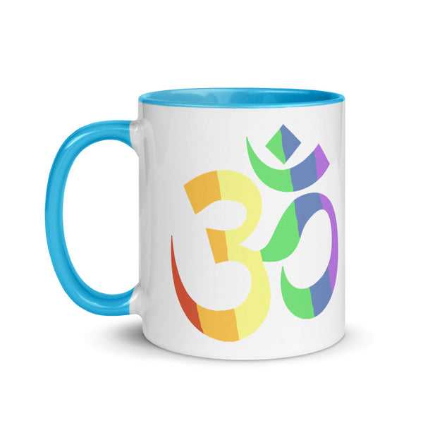 Om Pride Mug | LGBTQ and Polyamory Gifts | Polycute Gift Shop
