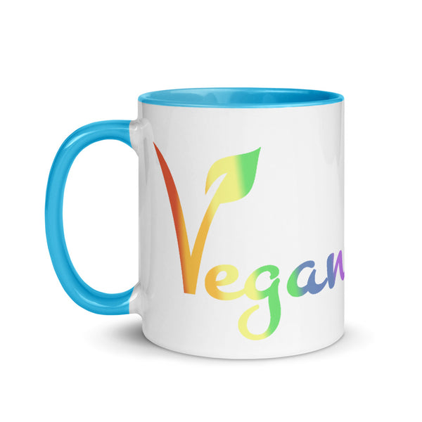 Vegan Pride Mug | The Vegan LGBTQ+ Collection | Polycute Gift Shop
