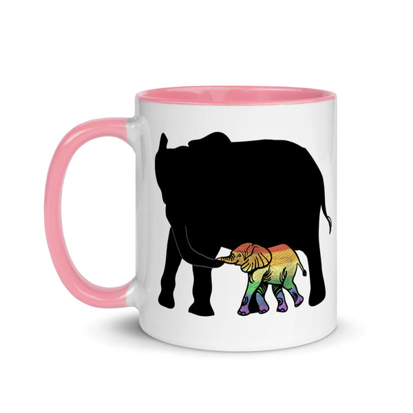 Proud Parent Mug, Elephant | Polycute LGBTQ+ & Polyamory Gifts