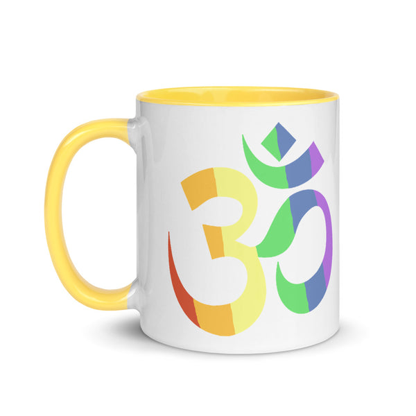 Om Pride Mug | LGBTQ and Polyamory Gifts | Polycute Gift Shop