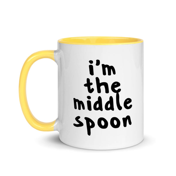 Middle Spoon 2 Quad Mug | Polycute LGBTQ+ & Polyamory Gifts
