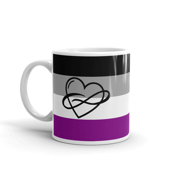 Asexual Poly Pride Flag Mug | Polycute LGBTQ+ & Polyamory Gifts
