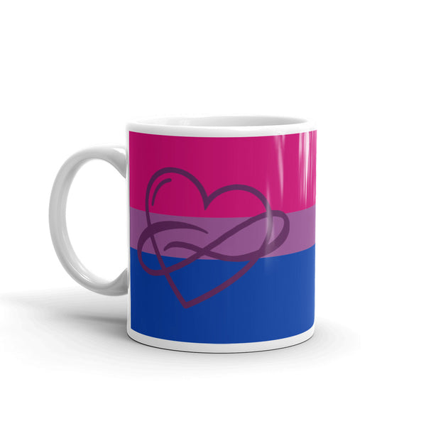 Bisexual Poly Pride Flag Mug | Polycute LGBTQ+ & Polyamory Gifts